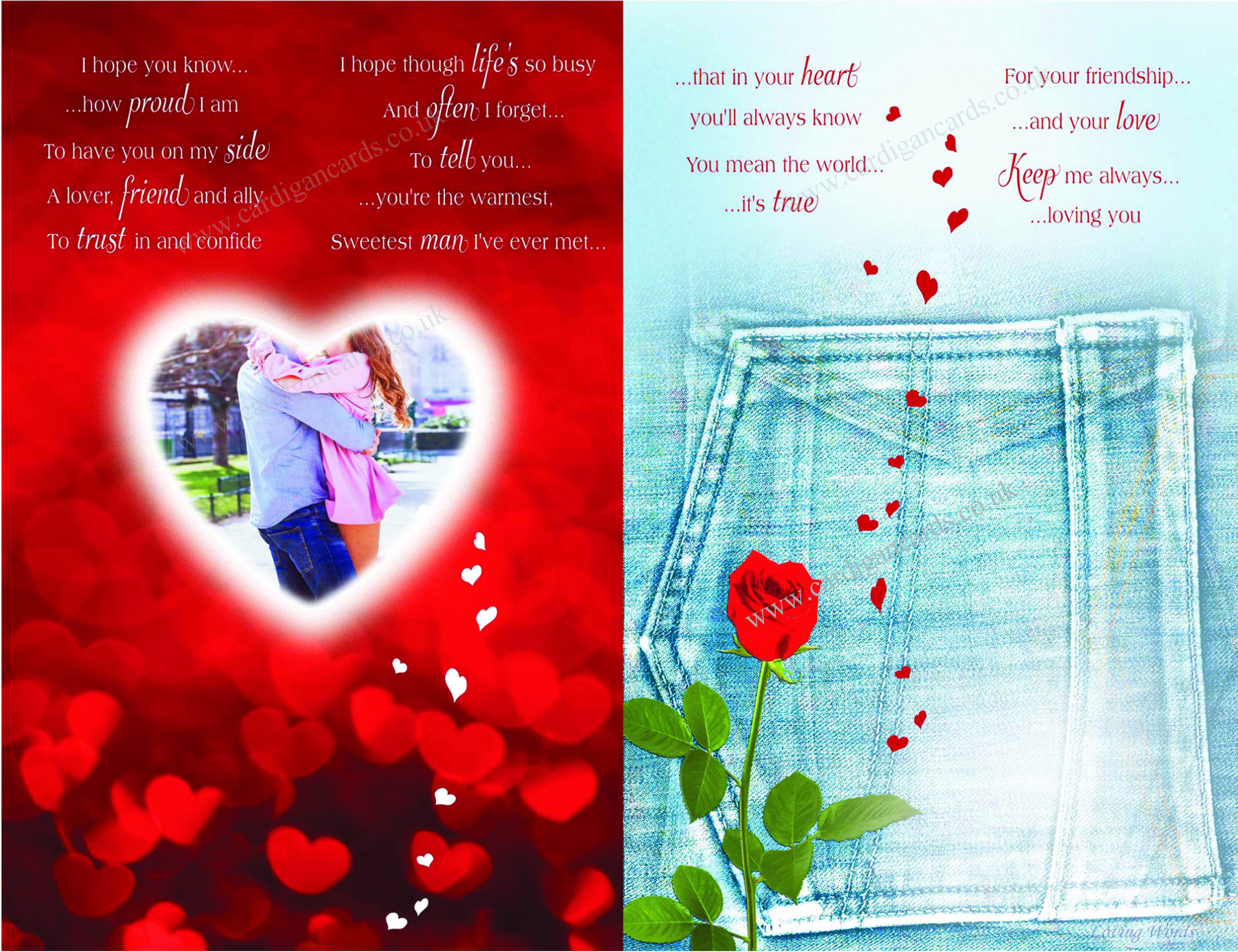 Husband On Valentines Day Greeting Cards By Loving Words 5374