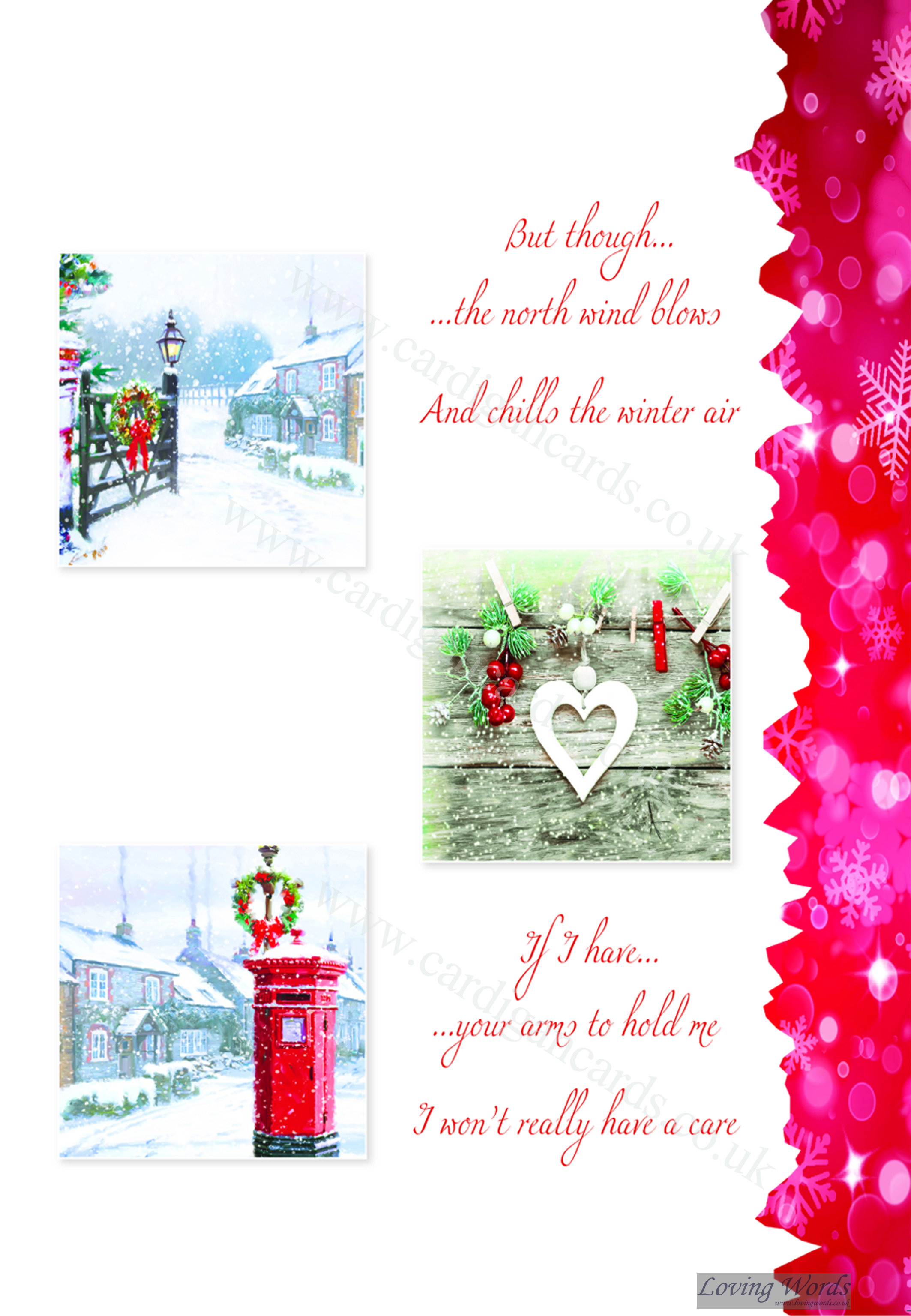 For you Husband with Love at Christmas | Greeting Cards by Loving Words