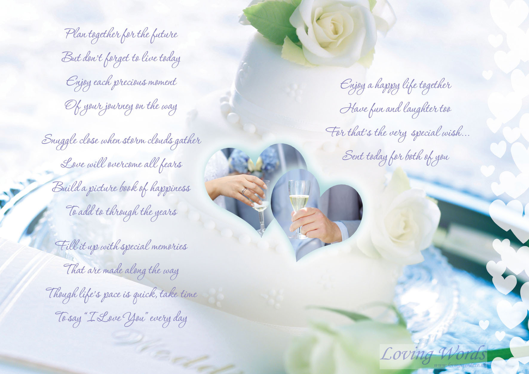 Son And New Daughter In Law Wedding Greeting Cards By Loving Words