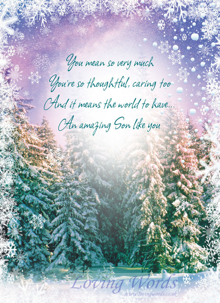 Amazing Christmas Son | Greeting Cards by Loving Words