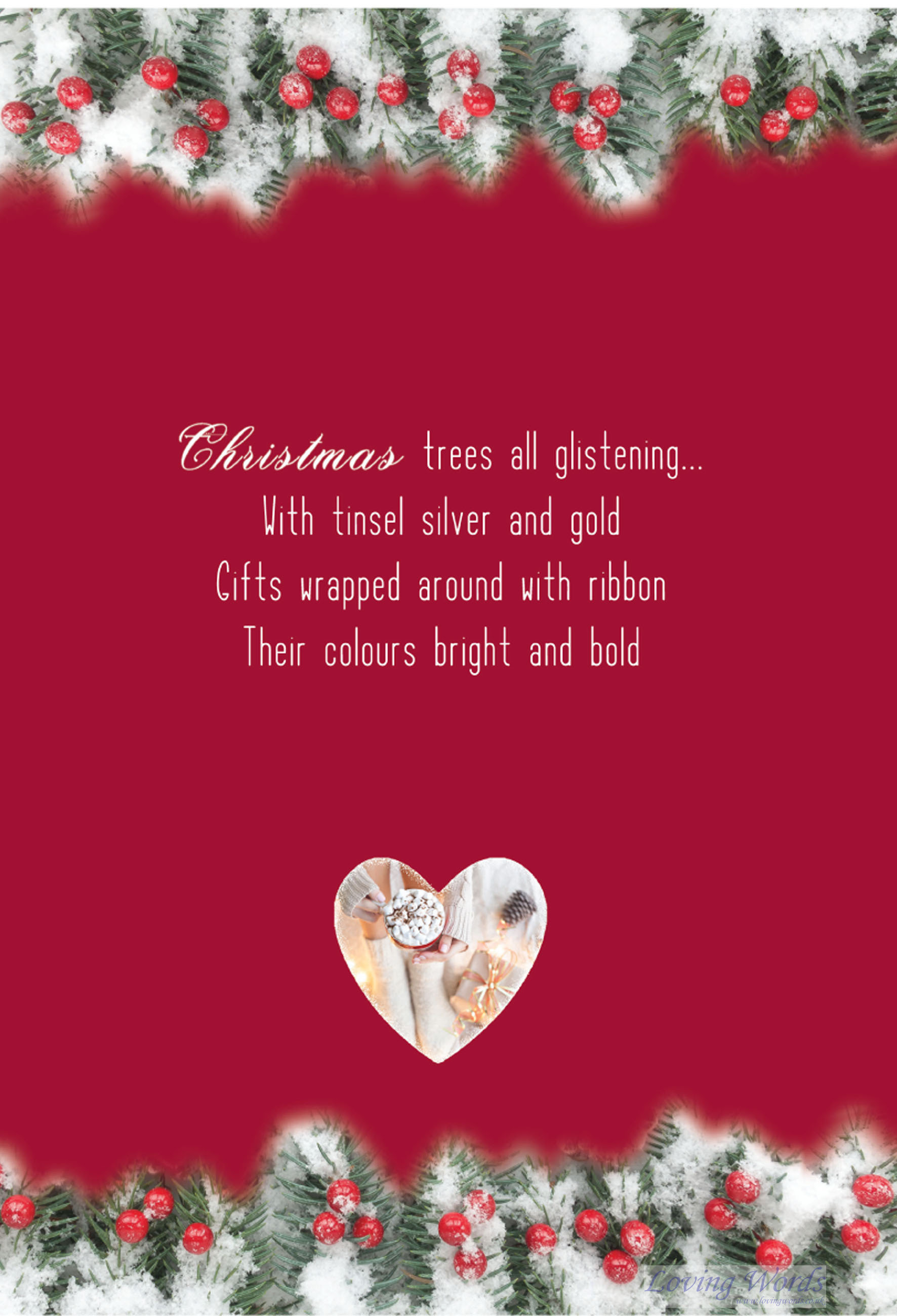 Mum with Love Christmas | Greeting Cards by Loving Words