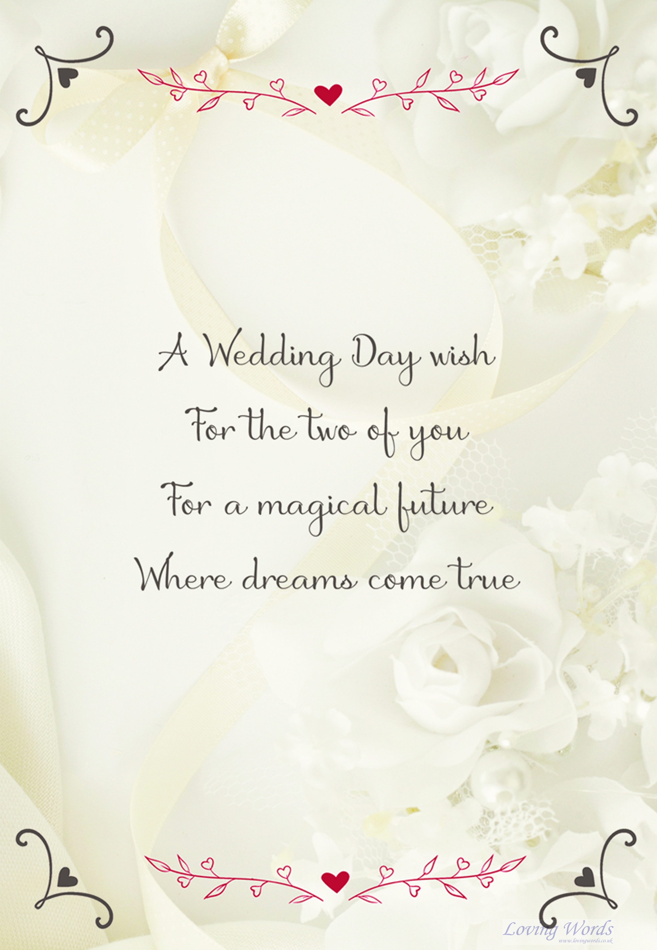 wedding wishes for cards samples