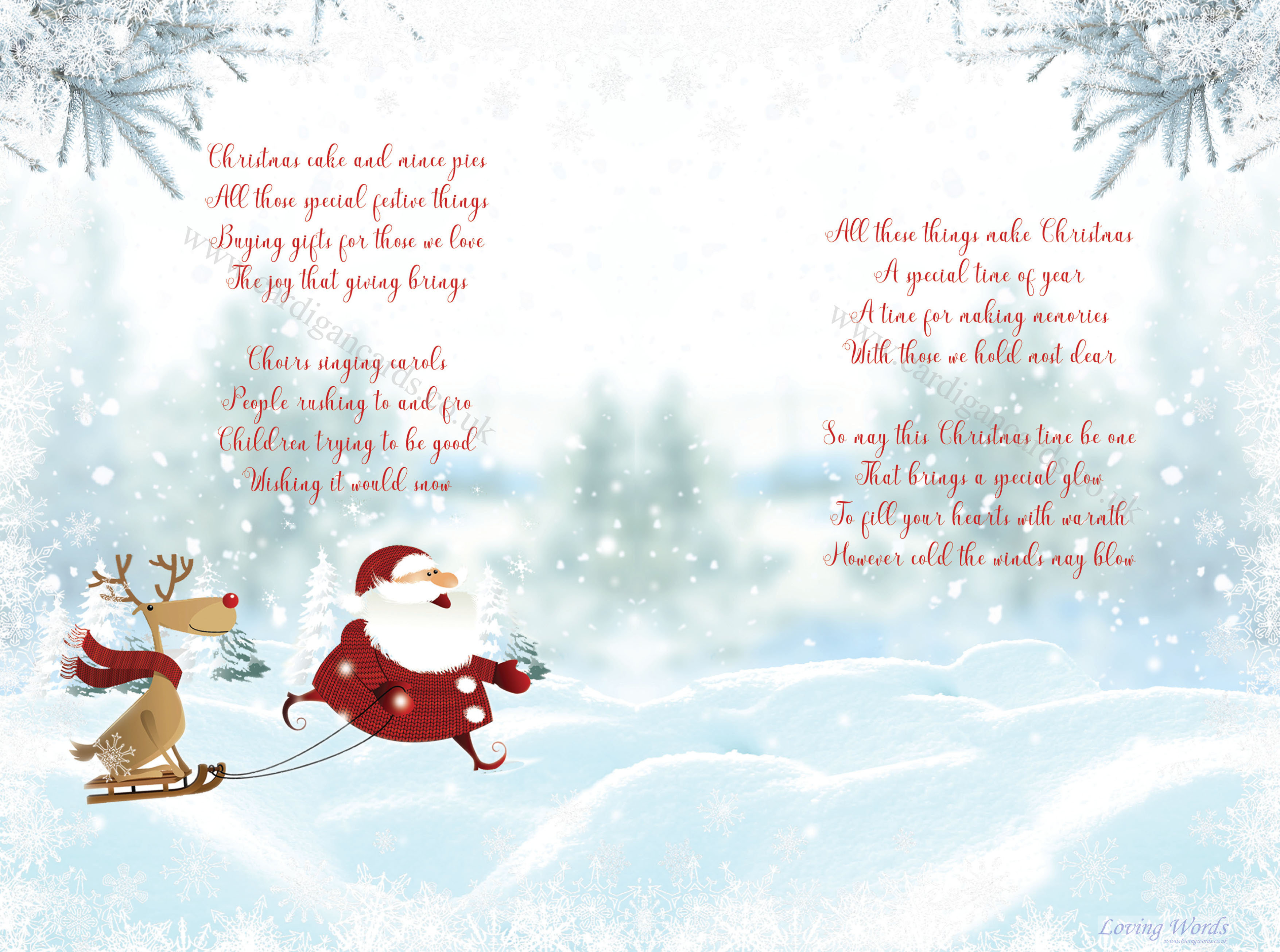 Both of You Christmas | Greeting Cards by Loving Words