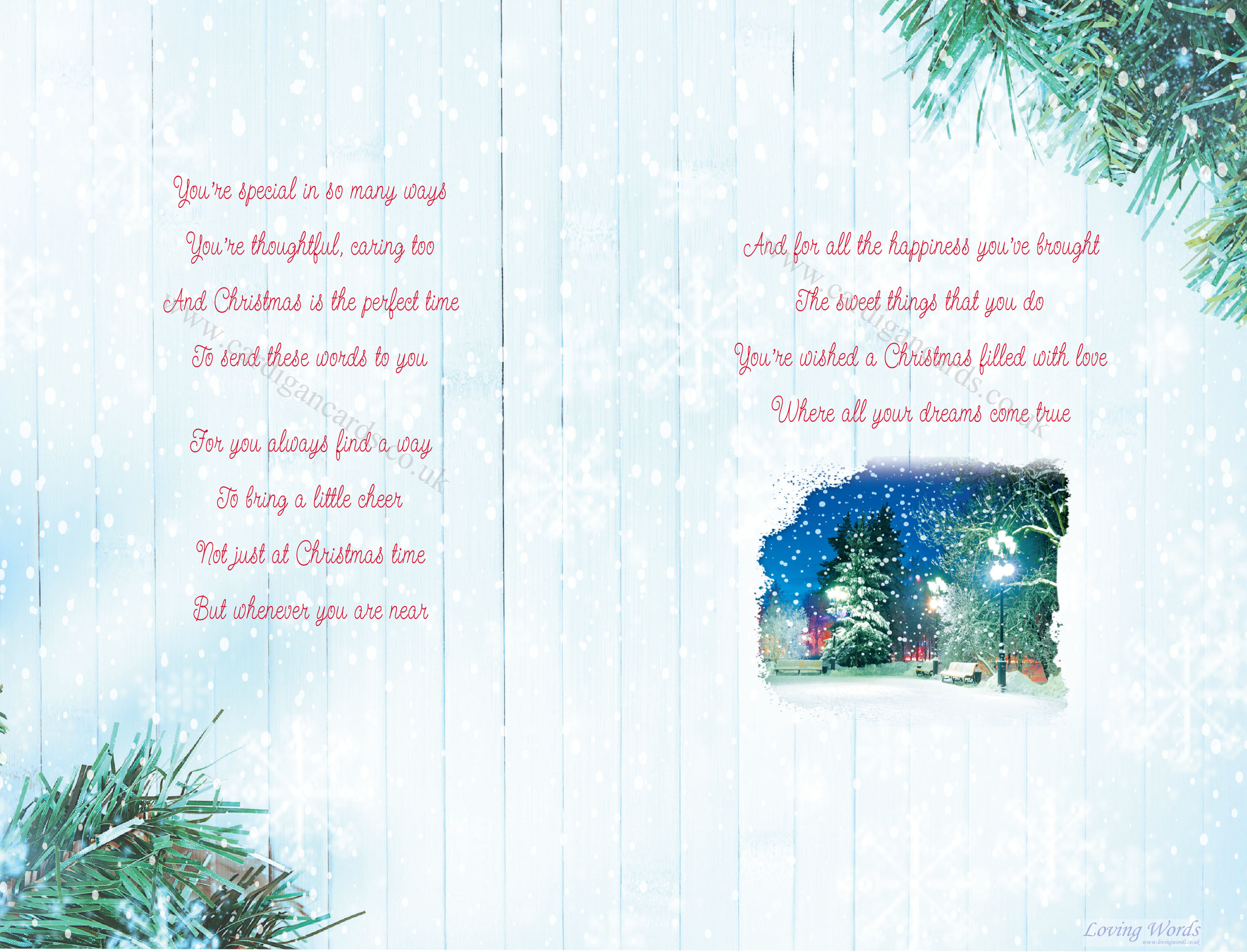 Dad at Christmas | Greeting Cards by Loving Words