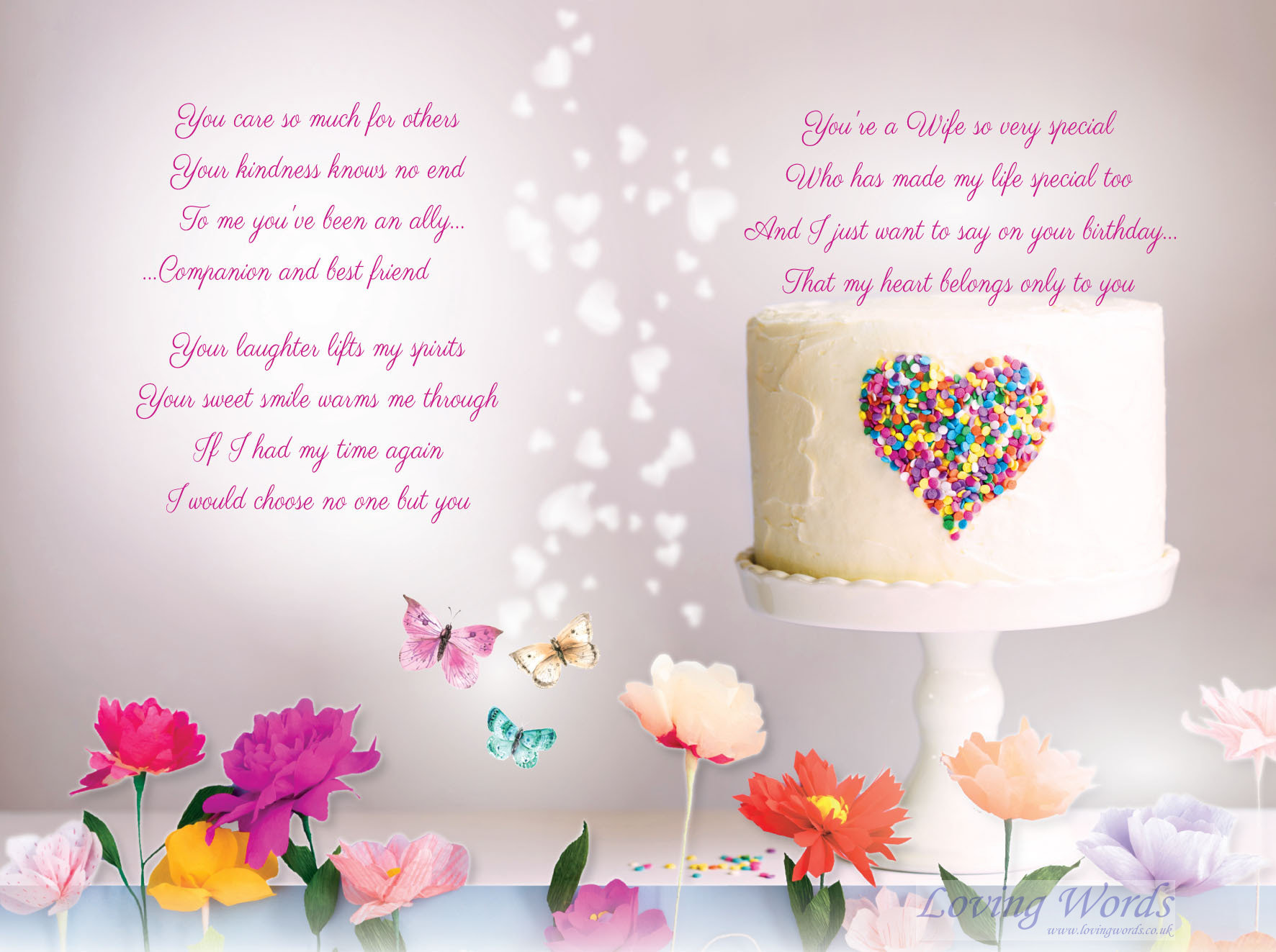 Wife 80th Birthday | Greeting Cards by Loving Words