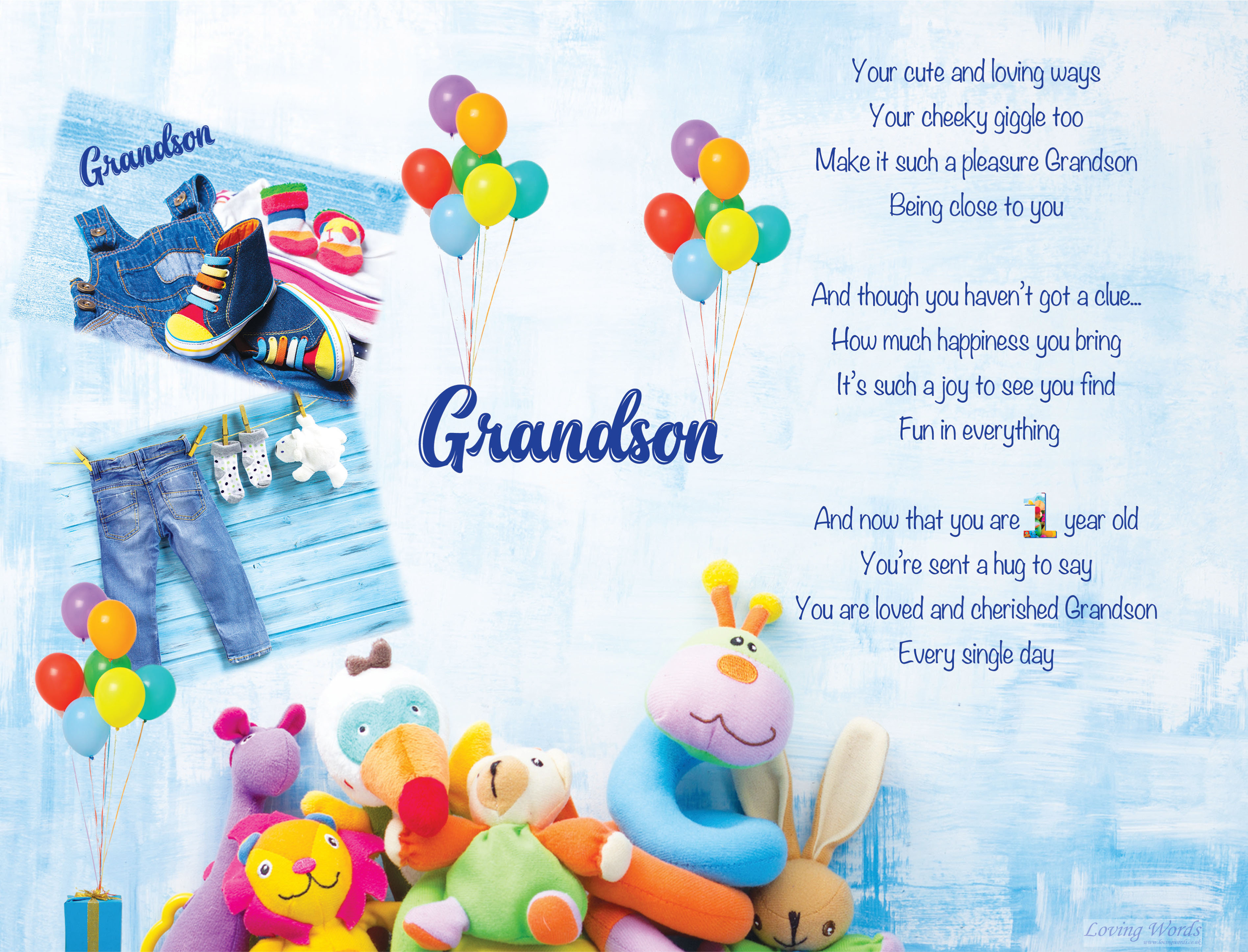 Happy 1st Birthday Grandson Images And Photos Finder