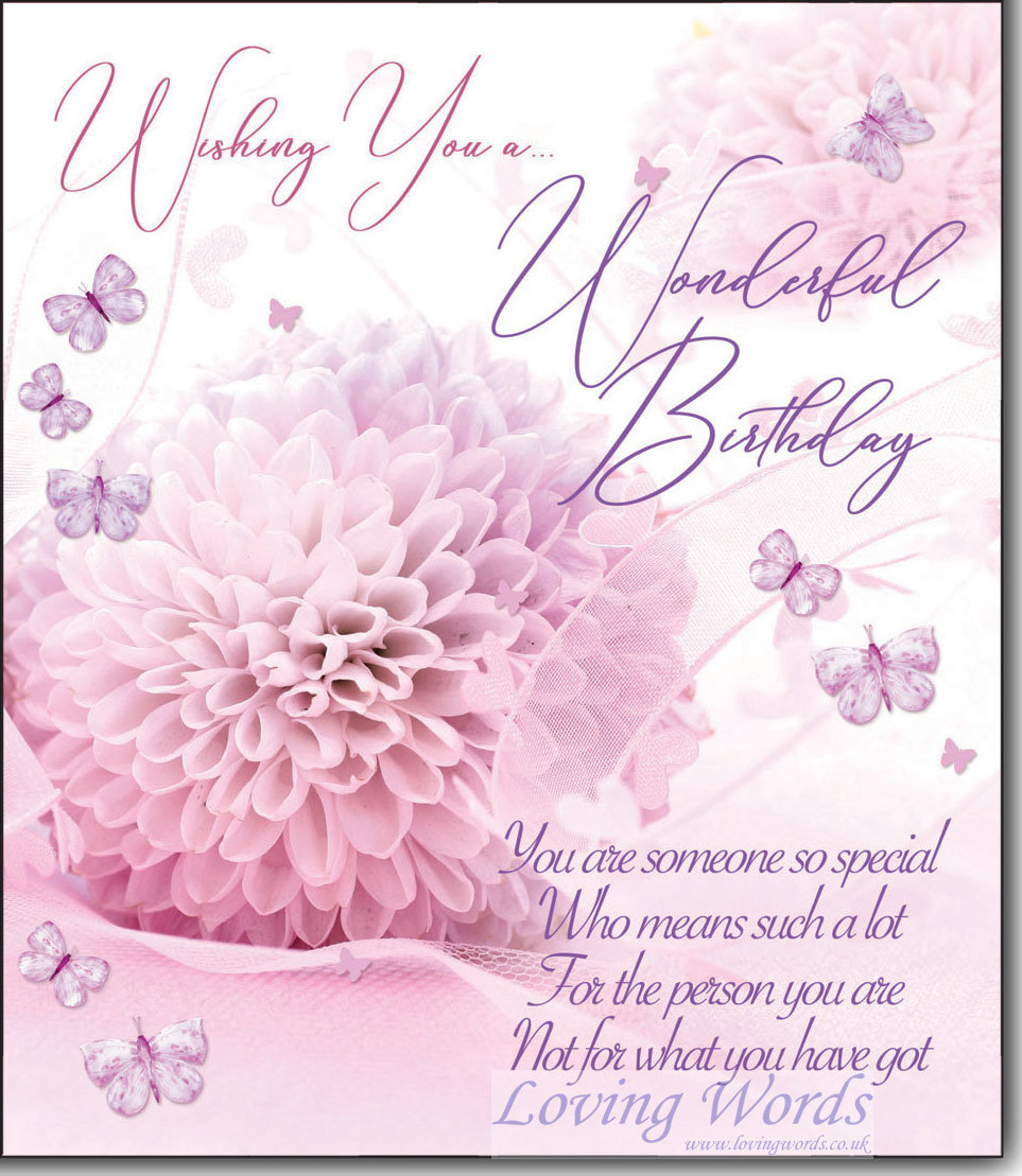 Wishing you a Wonderful Birthday | Greeting Cards by Loving Words