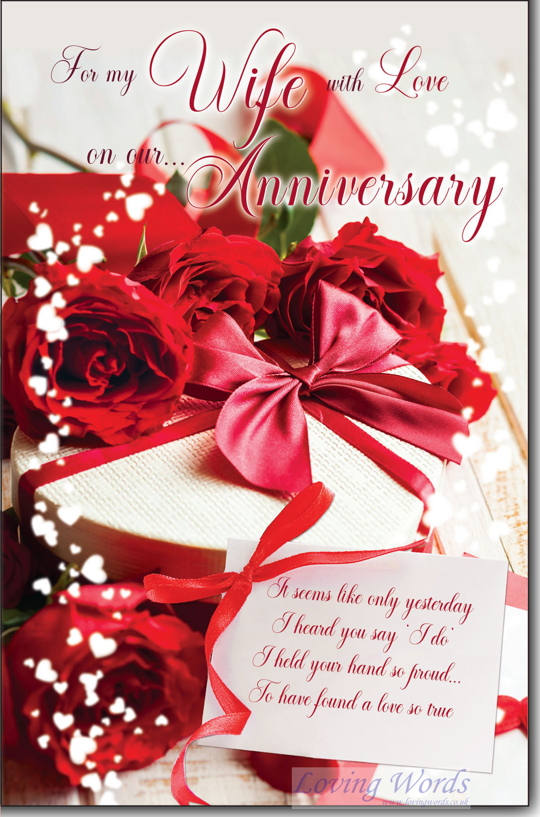 Wife Anniversary Greeting Cards By Loving Words