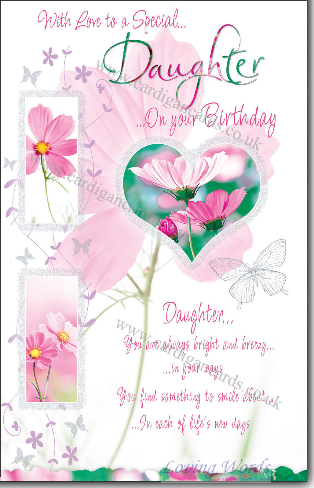 Daughter Birthday | Greeting Cards by Loving Words