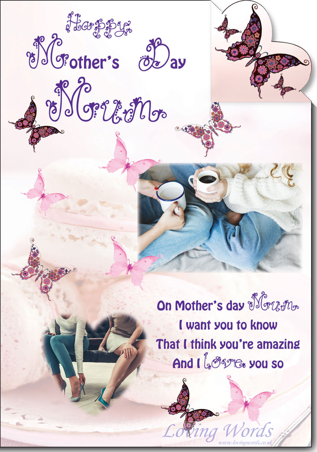 Mother's Day Mum | Greeting Cards by Loving Words