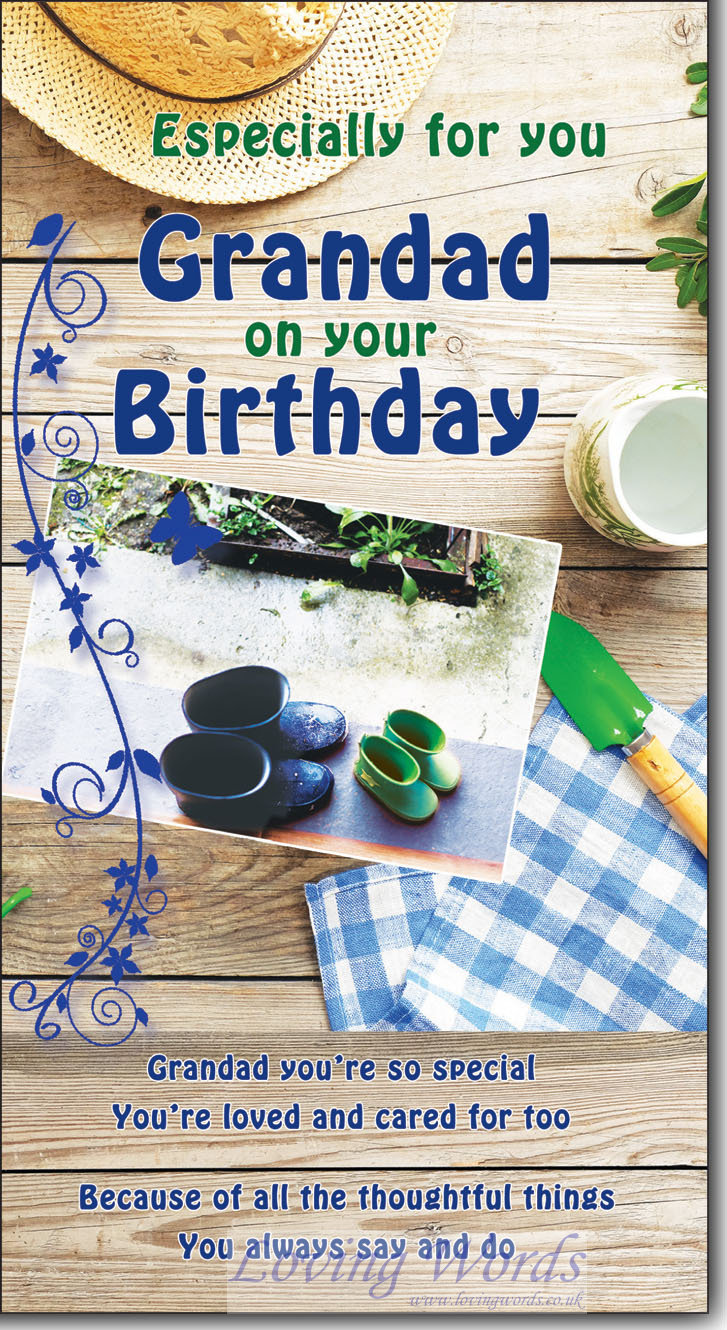 Grandad Birthday | Greeting Cards by Loving Words