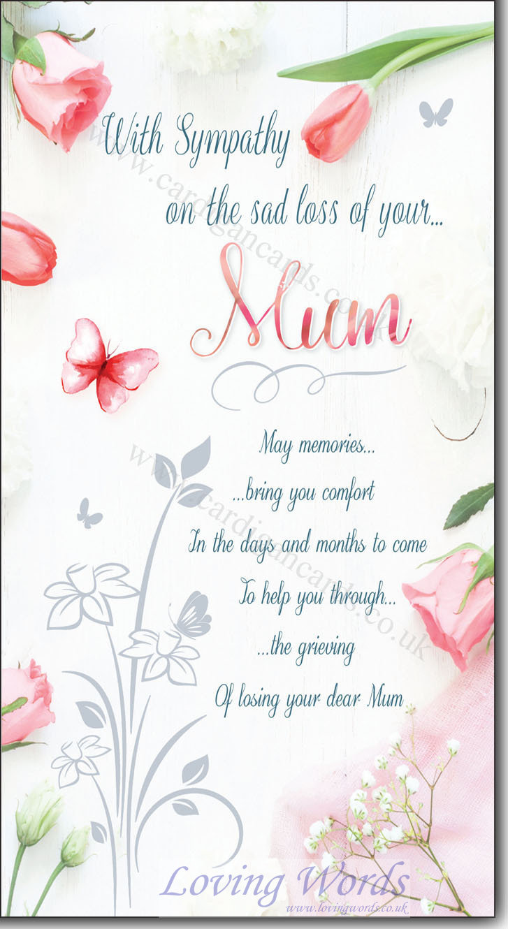 Loss of Mum | Greeting Cards by Loving Words