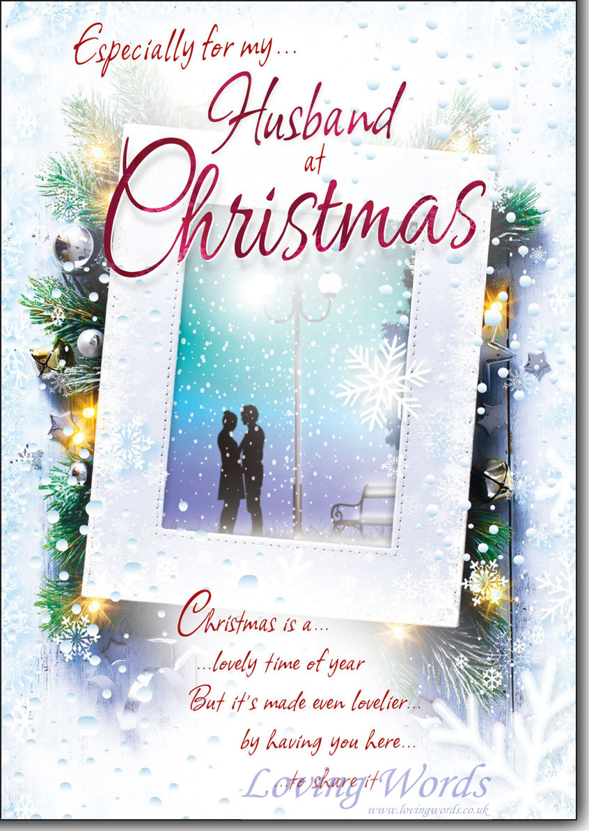 For my Husband at Christmas | Greeting Cards by Loving Words