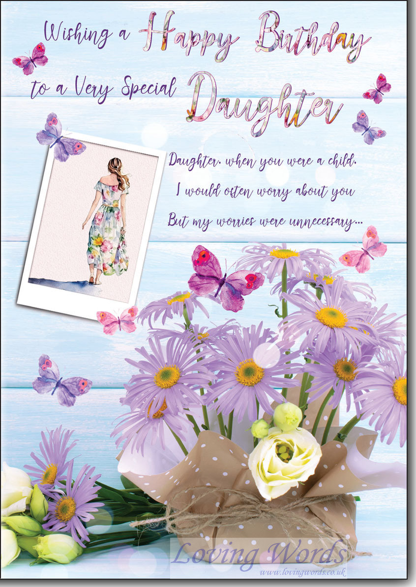 Daughter | Greeting Cards by Loving Words