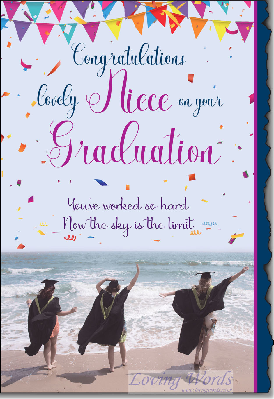 Niece Graduation Greeting Cards By Loving Words