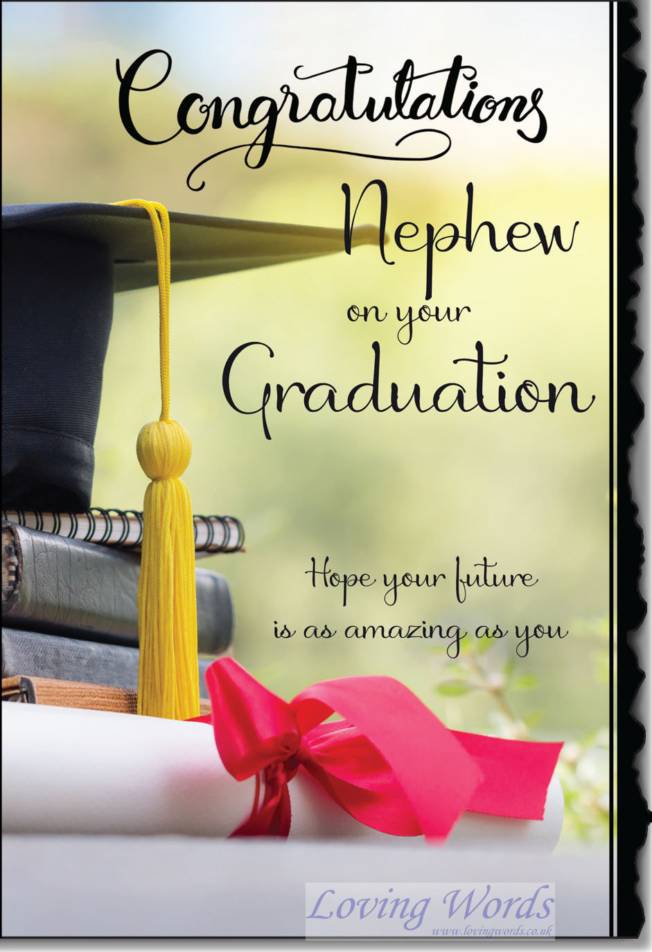 Nephew Graduation | Greeting Cards by Loving Words