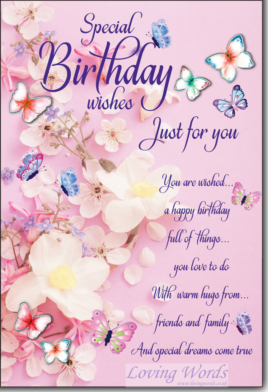 Special Birthday Wishes | Greeting Cards by Loving Words