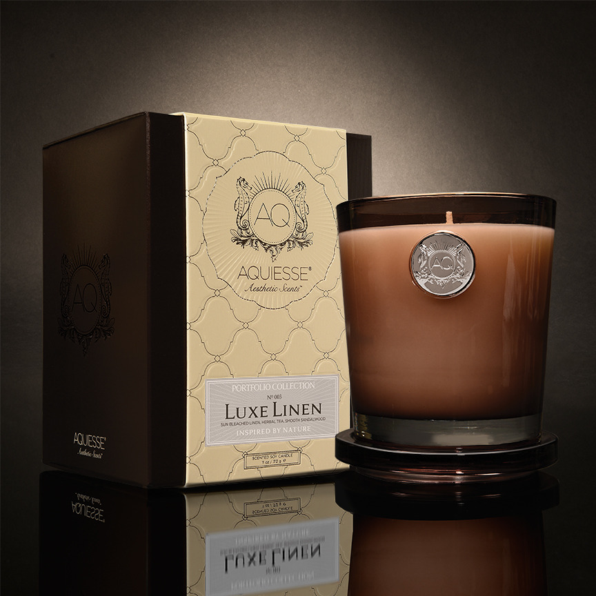 Luxe Linnen Scented 11oz Indulgent Candle | Gifts by Loving Words